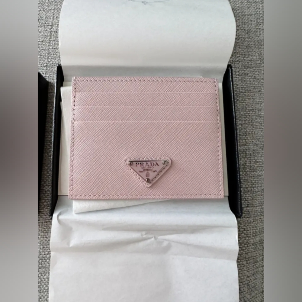 Prada Saffiano Leather Card Holder
